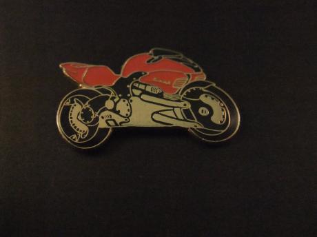 Chicane motor (met naafbesturing) rood